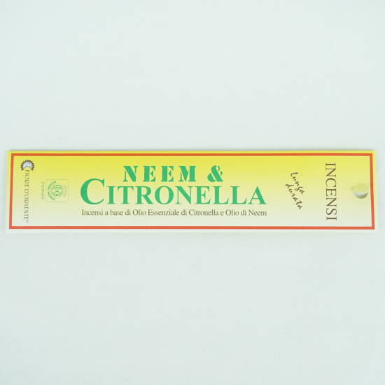 Incenso scaccia zanzare - Neem e Citronella