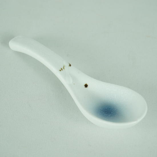 Cucchiaio in ceramica azzurro