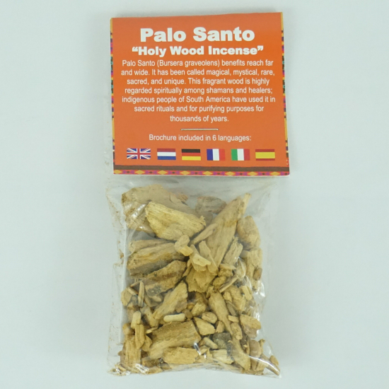 Trucioli-Chips di Palo Santo (Bursera graveolens).