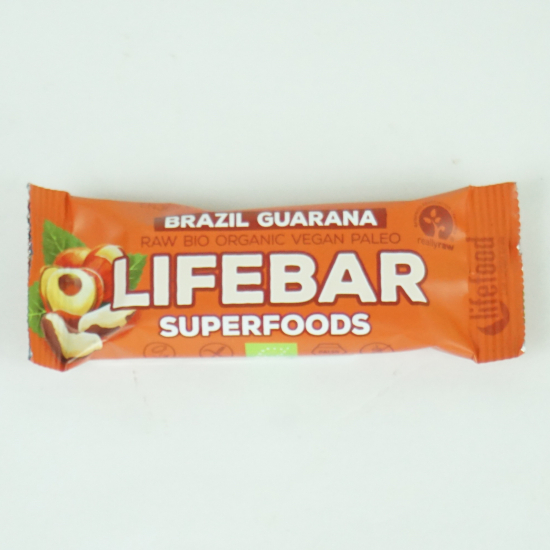 LifeBar Superfood Noci del Brasile e Guaranà BIO