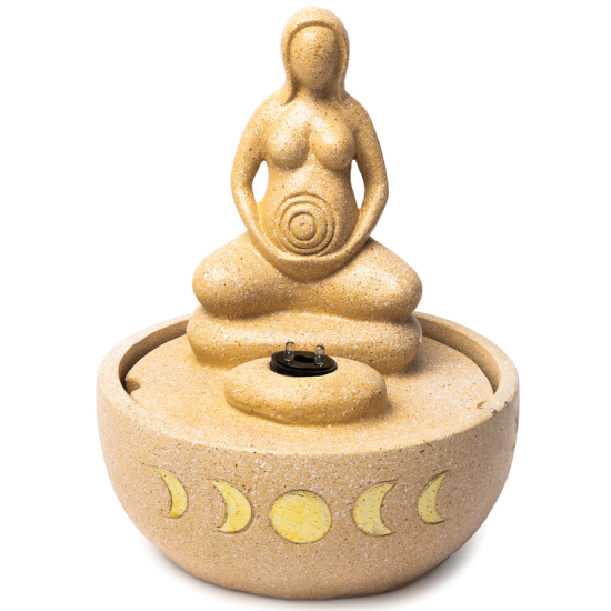 Fontana da tavolo Dea e Fasi lunari