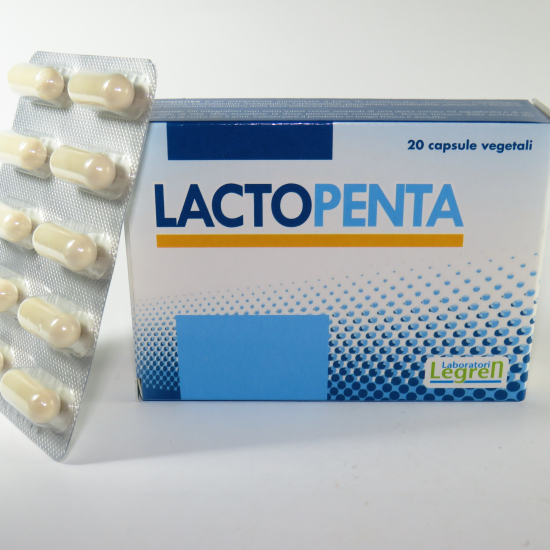 LACTOPENTA integrarore probiotico di lattobacilli certificati