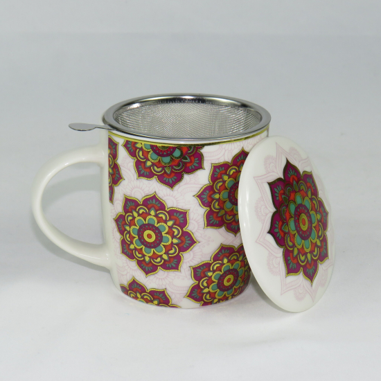 Tazza mug mandala rosso