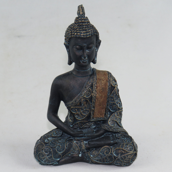 Buddha in meditazione in stile antico