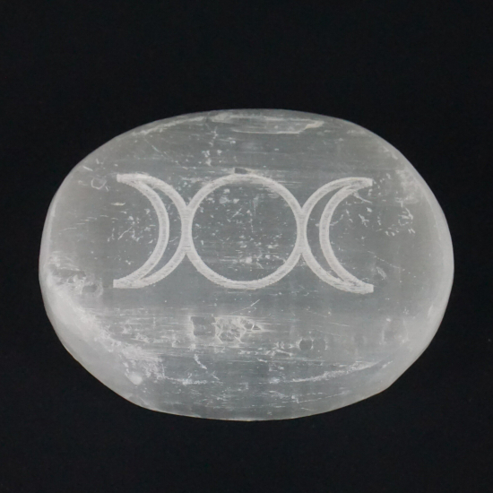 Selenite con simbolo della dea