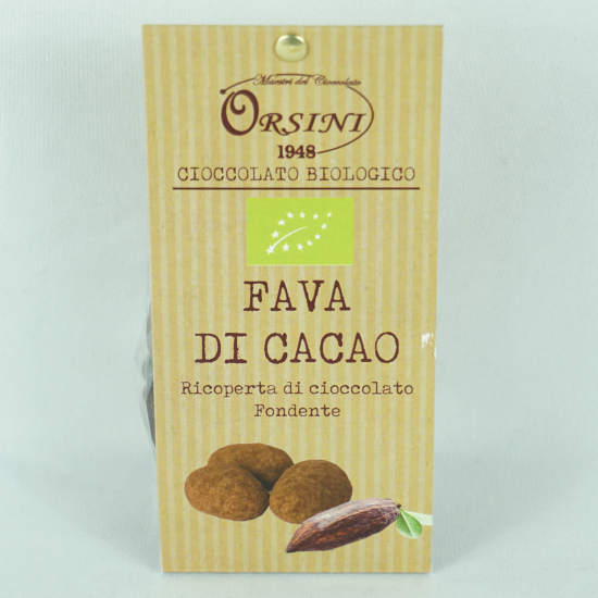 Fava di Cacao Ricoperta di Cioccolato Fondente