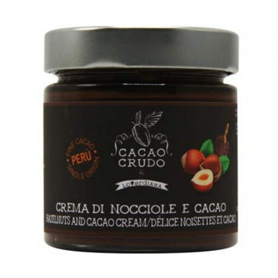 Crema Nocciole e Cacao 78% Senza Zucchero - Cacao Crudo