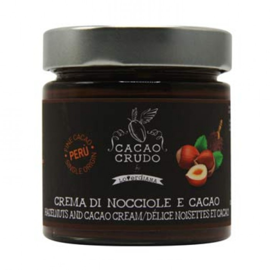 Crema Nocciole e Cacao 78% Senza Zucchero - Cacao Crudo