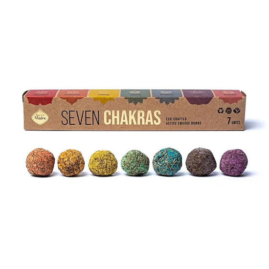 Sagrada Madre Premium 7 Chakra bombe smudge