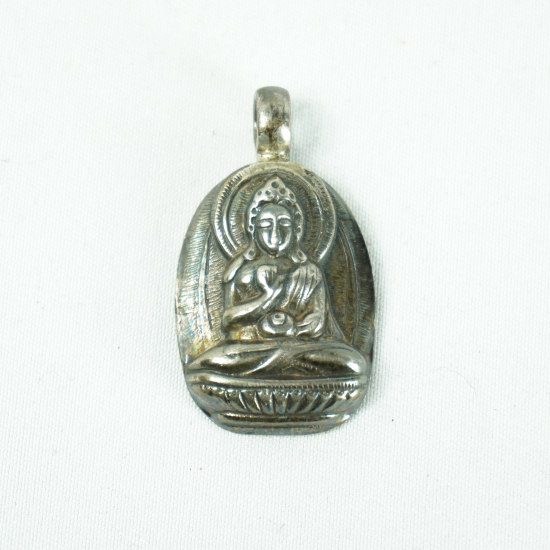 Ciondolo Buddha in argento