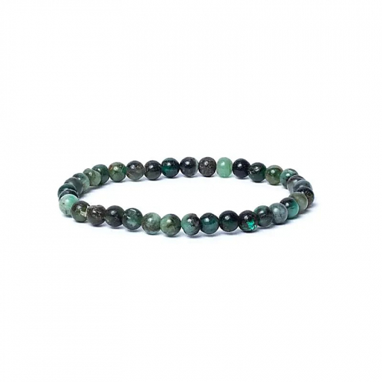 Bracciale elastico smeraldo qualità AA