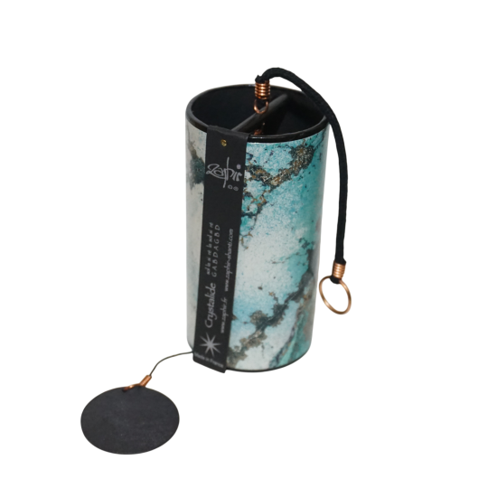 Zaphir chimes CRYSTALIDE bianco neve