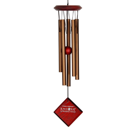 Campana a vento Woodstock - Wind Chimes 'Mercurio' bronzato