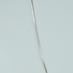 Catenina in argento con maglie 80 cm