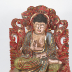 Buddha sul trono
