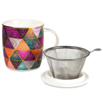 Tazza mug mandala patchwork