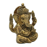 Ganesh ottone in miniatura