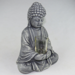 Buddha in vetro cemento