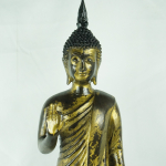 Buddha stante in bronzo