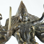 Mahakali in bronzo