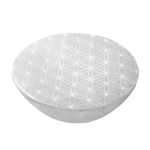 Base fiore della vita in selenite
