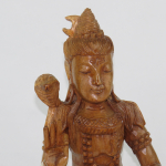 Statua di Shiva in legno
