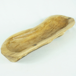 Vassoio svuotatasche in legno di ulivo