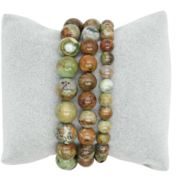 Bracciale pietersite verde 0,6 cm