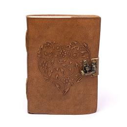 Quaderno Cuore con copertina in similpelle