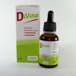 DIVINA Vitamina D e Astaxantina in olio di semi di Vinaccioli e Mais