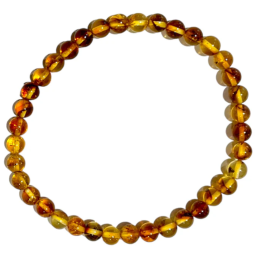 Bracciale in ambra 0,6 cm