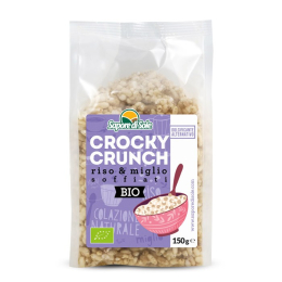 Crocky Crunch Riso e Miglio Soffiato BIO