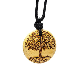 Collana in Palo Santo Albero della vita