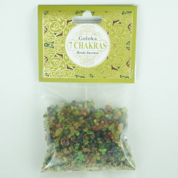 Incenso in resina Goloka - 7 chakra 30g