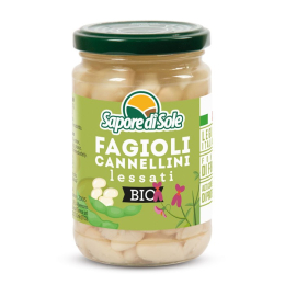 Fagioli cannellini lessati al naturale BIO