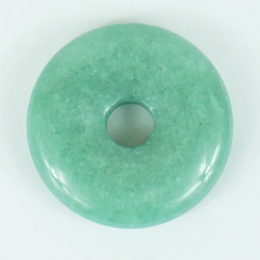 Donut in avventurina verde