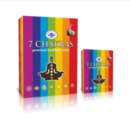 Coni a flusso inverso Green Tree - 7 chakra