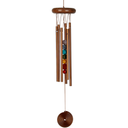 Campana a vento Woodstock - Wind Chimes Chakra piccolo bronzo