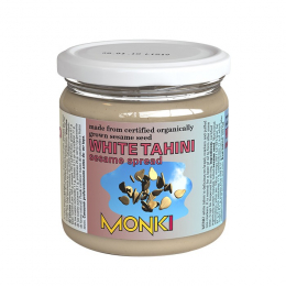 Monki Tahini Bianco - Crema 100% semi di sesamo decorticati BIO