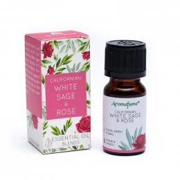 Miscela di olio essenziale Salvia bianca/Rosa