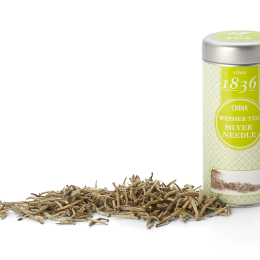 Tè bianco cinese Silver Needle (Ago argentato) Barattolo da 40 g