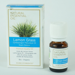 Olio essenziale Lemongrass organico