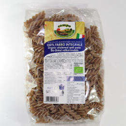 Fusilli di farro integrale BIO