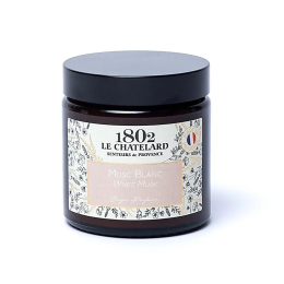 Candela profumata muschio bianco Le Chatelard 1802