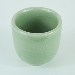 Bicchiere in ceramica Celadon 7 cm