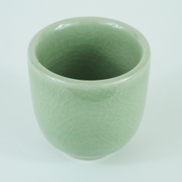 Bicchiere in ceramica Celadon 7 cm