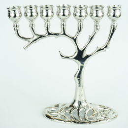 Candelabro in metallo 7 candele