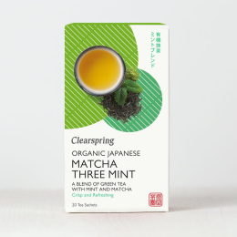 Tè Sencha con Menta e Matcha BIO