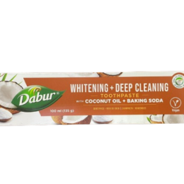 Dentifricio Dabur sbiancante e purificante SENZA fluoro