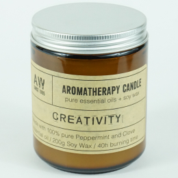 Candela aromaterapica - CREATIVITA'